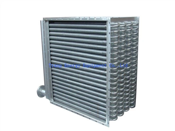 Scambiatore di calore ad aria con tubo alettato per radiatore ad aria